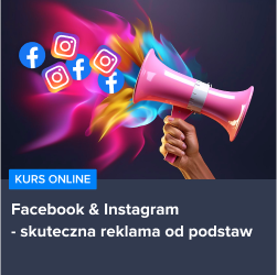 Kurs skuteczna reklama na Facebooku i Instagramie